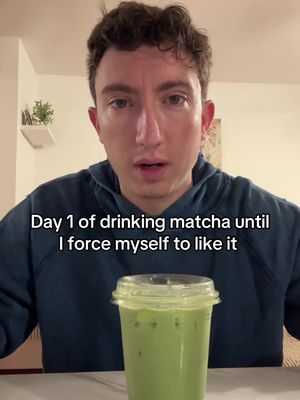 Day 1 of my matcha journey #challenge #tastetest #matcha #matchachallenge 