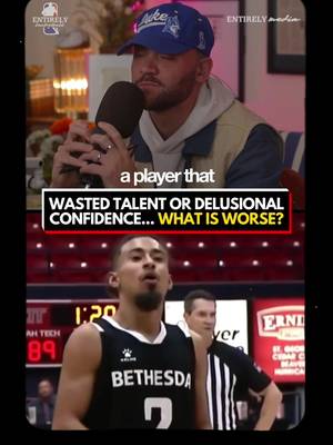 Delusional Players vs. Unfulfilled Potential: Which is Worse? As hoopers, seeing someone overestimate his abilities confidently is annoying but seeing someone who has all the potential in world never see it themselves is disappointing...  Also players like Julian Newman who gained early clout but failed to deliver at higher levels, represent the most irritating type of player—one consumed by delusion rather than grounded in reality. #basketball #juliannewman #hoopers #ballislife #podcast 