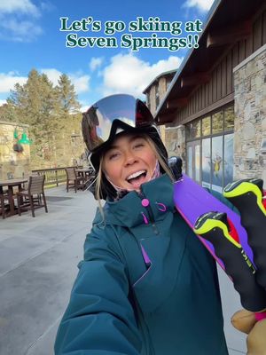 Checking the 13th @epicpass resort off the list!! Our last resort of the Mid Atlantic region ⛷️🤍❄️ #teamepic #ad #skiing #skitok 