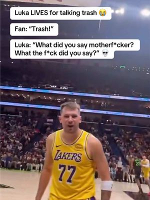 Luka’s such a savage bro 😭😭😭 #lukadoncic #losangeleslakers #NBA 