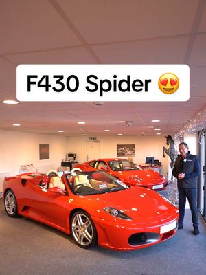 F430 Spider = a lovely place to be! #kenthighperformancecars #ferrari #supercars 
