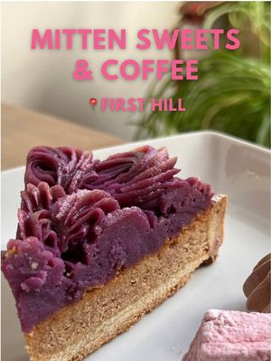 My husband picked the sweetest little bakery for our Saturday morning treat: Mitten Sweets & Coffee in the First Hill neighborhood of Seattle.  @MittenSweetsandCoffee  makes French and Japanese pastries plus coffee drinks. There were cakes, tarts, cookies, and pies here in flavors that were new to us. Everything looked so delicious that we had a hard time choosing what to order, but we decided on: 🔸 Kobocha Mont Blanc pie (very light and earthy; great crust) 🔸 Kyoto Matcha Cake (light with good matcha flavor) 🔸 Ube Tart (more dessert-like, but not too sweet) We didn’t try coffee on this first visit, but we’re planning a second visit to try more pastries and coffee. This little bakery is a neighborhood gem and I’m glad we found it!  They also take advance orders for whole cakes and tarts.  Have you been here before?  📍Location: 509 13th Ave in Seattle, Washington (near Seattle University in First Hill) 💵 Price range: Baked goods range $5-$11. Specialty coffee ranges $6.25-$7.50. … … #seattlebakery #seattlefood #seattlefoodblogger #seattleeats #japanesefood 