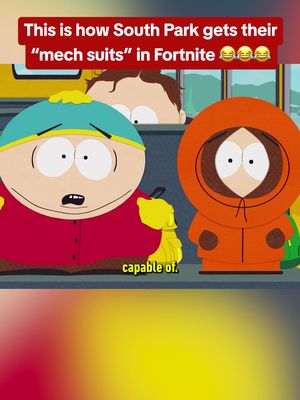 Now we know the origin of "mech suits" in Fortnite: The Stick of Truth from South Park! #fortnite #mech #southpark #episode #lol