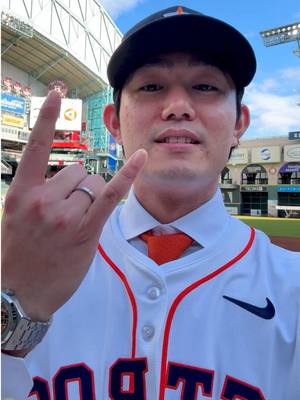 A message for H-Town. 🤘 #MLB #HoustonAstros #TatsuyaImai #Baseball #Sports 