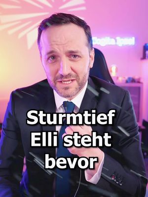 Das Sturmtief Elli steht bevor. Am Freitag wird es ungemütlich im Norden und Osten von Deutschland #1minutejura #nachrichten #lernenmittiktok 