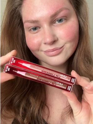 Surprised at how much I love this shade !!! Nyx Lip Stain Liner in the shade Up To No Good 🙌🏻 #lowcontrastmakeup #fairskin #makeup #affordablemakeup #drugstore @NYX Professional Makeup 