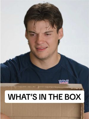 Sock tape and goo ❌ Aloe Vera ❌ Slime ✅ Check out part 2 of What’s in the Box on our YouTube channel 😂  #nyr #whatsinthebox #bts #hockey 
