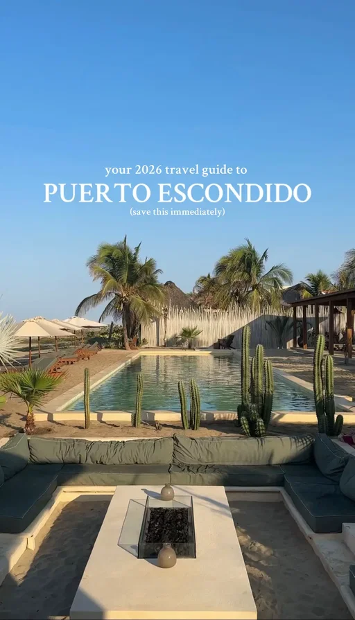 Here are the best hotels, cafes, restaurantsc beaches and sunset spots in puerto Escondido :)