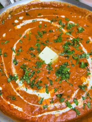 Butter Chicken 🧈🐔 Low effort, high comfort. A one-pan butter chicken that delivers big flavor and an easy cleanup with my stainless steel @Made In Cookware pan If you want cookware that will actually last, check out the full Made In Stainless Collection in my bio. For the Marinade. -2 lb boneless skinless chicken thighs, cubed -Seasonings: 1 tbsp red chili powder (Kashmiri if you have it), 1 tbsp garam masala, 1 tsp turmeric, 1 tsp salt, 1 tsp black pepper, 1 tsp cayenne (optional) -1/2 cup Greek yogurt -Juice of 1/2 lemon -2 tsp fresh ginger paste -5 garlic cloves, minced For the Sauce: -6 tbsp butter, divided -2 tbsp olive oil, divided -1 large or 2 small yellow onions, finely diced -5 garlic cloves, minced -2 tsp fresh ginger paste -Seasonings: 2 tsp cumin, 1 tbsp garam masala, 2 tsp red chili powder (Kashmiri if you have), 1 tsp ground coriander, 1 tsp salt, 1 tbsp white sugar -1 1/4 cups passata (tomato sauce) -1 cup heavy cream, room temp (add more if you like it extra creamy) -25 cashews (optional, but very good) -1/4 cup hot water, optional for thinning To Finish:  -Lime wedges & fresh cilantro -Basmati rice -Warm naan (full recipe in my bio) 1. Add the chicken to a bowl with all the marinade ingredients. Mix well. Let it sit for at least 30 minutes, or ideally overnight. 2. Heat 2 tbsp butter + 1 tbsp olive oil in a large pan over medium-high heat. Cook the chicken until golden. Remove and set aside. 3. In the same pan, add 2 tbsp butter + 1 tbsp oil over medium heat. Add the onions & cook until soft, about 5 mins. Add the garlic, ginger, and sauce spices. Stir & cook for 1–2 mins. 4. Add the passata & cashews if using. Gently simmer for 5 mins. Stir in the cream.  5. Using a handheld blender or transferring to a blender, carefully blend the sauce. Optionally add hot water to adjust consistency. 6. Add the blended sauce back to the pan along with the reserved chicken. Keep the heat low & simmer for 10–15 minutes until the chicken is cooked through. Add the remaining 2 tbsp of butter. 7. Finish with a squeeze of lime and lots of cilantro. #madeinpartner #Recipe #tiktokviral #dinner #cookingathometiktoktv #EasyRecipe 