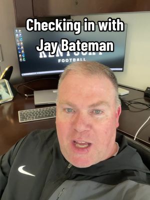 Checking in on Defensive Coordinator Jay Bateman in the grind of portal season.  #GoBigBlue