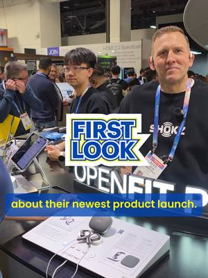 The world’s first open-ear headphones with active noise reduction have entered the chat. 🎧🔥 We’re live at #CES2026 with Shokz for a first look at the OpenFit Pro. Open-ear comfort + noise reduction= the ultimate gym & commute flex. Pre-order yours today on BestBuy.ca #BestBuyCanada #Shokz #CES2026 #TechNews #OpenFitPro