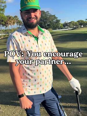 POV: you encourage your partner…@Good Good Golf @Good Good Girls #fyp #foryou #golftiktok #goodgood 