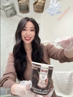 THE BEST NEW YEAR GLOW UP YOU CAN DO AT HOME 😮 Getting a colour glow up with GOOD by @garniercan 🤎💚 - #garnierpartner #GOOD #haircolour #newyear #GlowUp 