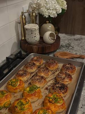 Okay but mini bagels are so much cuter than normal sized bagels  #bagel #homemade #madefromscratch #Recipe #bread 