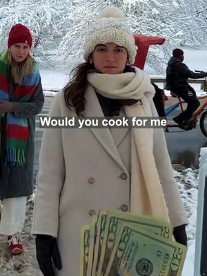 Paying strangers to cook for me in New York #cookingchallenge #cookforme #cooking #newyork 