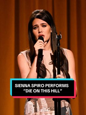 @SIENNA SPIRO performs “Die On This Hill”! #FallonTonight #TonightShow #SiennaSpiro 