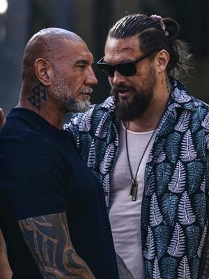 They fight like brothers. They wreck like legends. Jason Momoa and Dave Bautista star in #TheWreckingCrew, coming January 28 to Prime Video. 