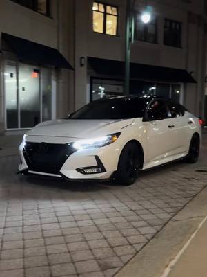 POV:  night drives hit different when your car looks like this ✨ @sl0wb18 #Nissan #NissanSentra #fyp