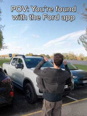 Take the guesswork out of where you parked with the Ford app - panic over! #Ford #FordRanger #PHEV