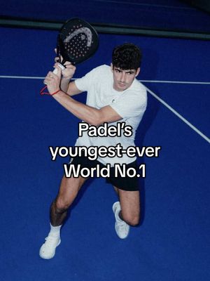 A new chapter to the court.🎾 Arturo Coello, Padel's youngest-ever World No.1, joins the journey. Bienvenido, @Arturo Coello! #numberone #padel
