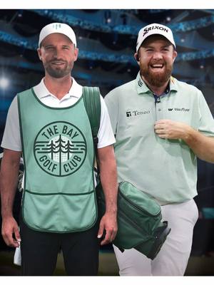 @Shane Lowry new caddy, Wyndham Clark 😅