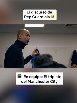 #PepGuardiola siempre exige lo mejor de sus jugadores 😤🔥 Por eso se puede decir que es uno de los mejores entrenadores del planeta. 🌎 #NetflixDeportes 📺 En equipo: El triplete del Manchester City.