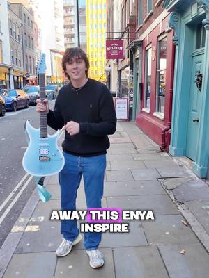 If you can name every riff I play you win the guitar!! Huge thanks to @enyamusicglobal for letting me give away their Inspire electric guitar on the iconic Denmark Street in London! 🎸  This was so much fun, I’ve never given away a guitar in person before, but it definitely won’t be the last time so if you ever see me in London wearing a guitar, you never know what might happen 👀 #guitar #guitarist #electricguitar #enyaguitar #guitartok 