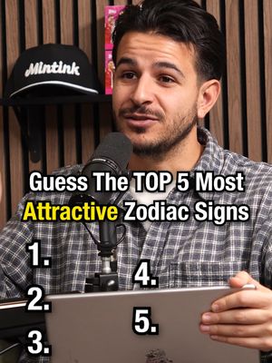The Top 5 Most Attractive Zodiac Signs 😳 #zodiac #astrology