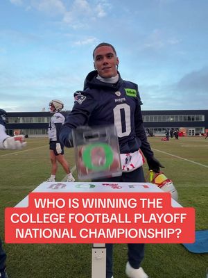 who’s winning the @College Football Playoff national championship❓#nfl #patriots #cfb #CollegeFootball 