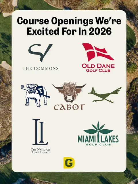 There’s no shortage of exciting golf projects set to come online in 2026. On this week's Designing Golf, Garrett Morrison and Matt Rouches break down the course openings they’re most eager to see in the year ahead. #golf #golftiktok #golftok 
