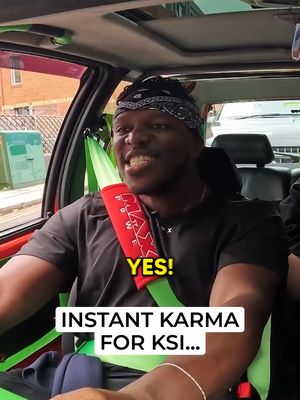 KSI Gets Instant Karma... #ksi #Zerkaa #sidemensunday #w2s #fyp