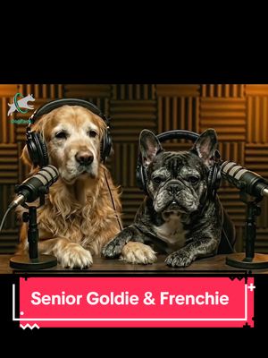 Senior Goldie & Frenchie 😢🥹