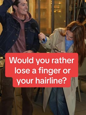 Send this to a man and ask him finger vs hairline @erikscottcomedy @Pete @Jc Mendoza @Chris Barnes @Jared Waters @Lucas Zelnick @Joey Dardano Comedy 