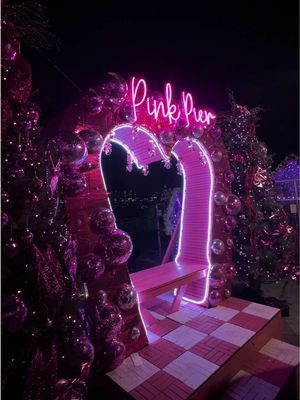Is the Pink Pier worth it?  • •  #nycactivity #pinkpier #nycdateideas #nycfunthingstodo 