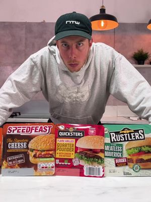 Microwaveable burgers…..