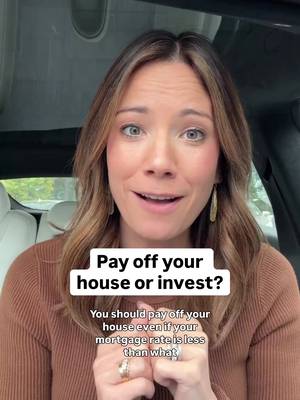 This isn’t just a math decision, it’s a peace decision. Owning your home outright gives you a level of freedom and security you can’t put in a spreadsheet. #realestate #homebuying #homebuyer #homeowner #investing 