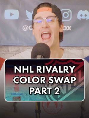 NHL HEATED RIVALRY COLOR SWAP | PT 2. #hockey #NHL #nhlhockey 