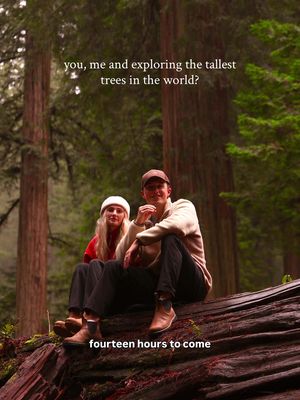 Definitely worth it🌲🪵📍🗺️  #redwoodsnationalpark #roadtrips #westcoastroadtrip #couplestravel #Relationship 