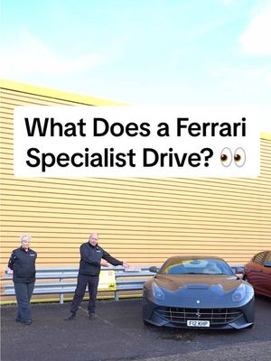 What does a Ferrari specialist drive?  #kenthighperformancecars #ferrari #supercars 