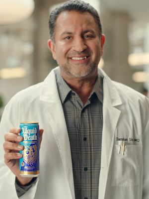 There’s nothing extreme about new Liquid Death Sparkling Energy. Available on @amazon.