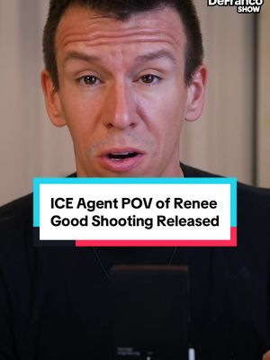 ICE Agent POV of Renee Good Shooting Released #USA #America Her last words were "It's fine, dude. I'm not mad at you." It looks like she is trying to turn away from the ICE Agent who stepped partially back in front of her vehicle as another tries to enter open her door, and after he shot her, with two of the shots being from the side, he called her a "F****** B****”