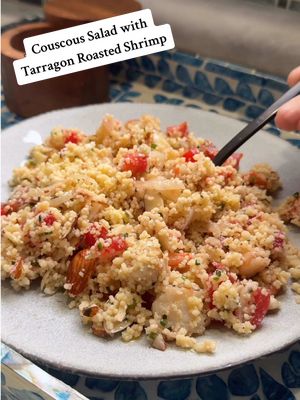 Shrimp + couscous + tarragon = love at first bite. 😍 This salad is light, colorful, and comes together in no time — bonus points for leftovers that are just as good the next day. Not a fan of shrimp? It’s also fantastic with shredded rotisserie chicken. A forever favorite from the archives! https://www.wellseasonedstudio.com/couscous-salad/ #mealprep #shrimp #EasyRecipe #healthylunch