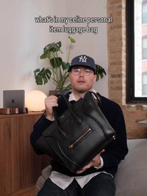 what’s in my personal item when traveling #whatsinmybag #travelessentials #mensbag #mensfashion 