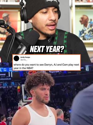 Where do you want to see these elite draft prospects land? 👀   #NBA #collegebasketball #darrynpeterson 