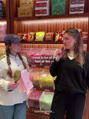 when your customer doubles as conference fuel 🤸@BonBon - A Swedish Candy Co.  #fypシ #nrf2026 #bonbonnyc #candytoks #newyorkcity 