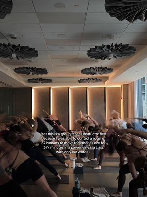 Very proud #yoga #poweryoga #fitnessindustry #groupfitness 