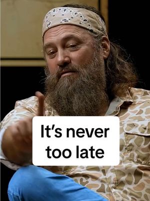 It's never too late to do the thing you've always dreamed of doing. The best part of your career could start in your 60s if you want it to. Don't give up.