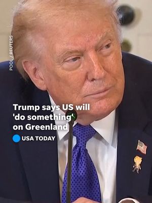 "We are going to do something on Greenland, whether they like it or not." President Trump said during a meeting with oil executives at the White House. #politics #trump #greenland