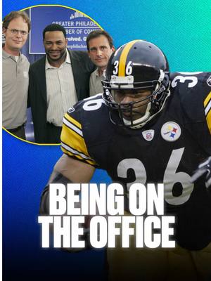 A HOFer’s claim to fame to his daughter was being on The Office 😂 #steelers #theoffice #stevecarrell