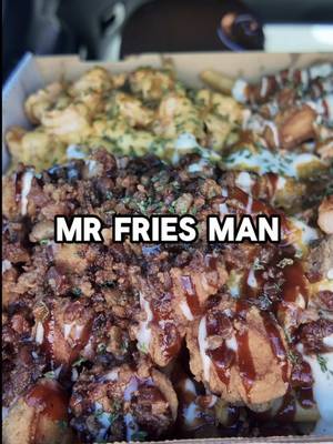 Today we got loaded fries from Loaded Fries Man @mrFriesman  #phoenix #foodreview #loadedfries #azfoodie #mrfriesman